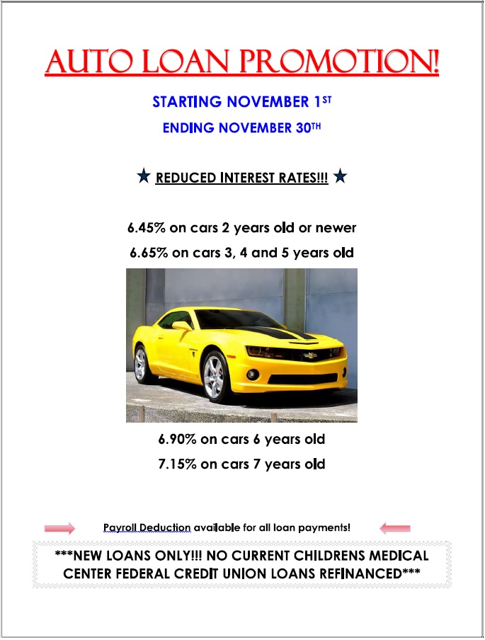 Nov Loan Promo